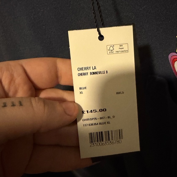 Cherry LA layered Bonneville pocket thermal shirt - Picture 5 of 5